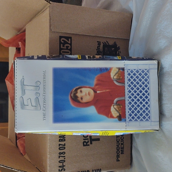 Vintage E.T. bendable figure toy 2002 Kraft macaroni & cheese collectible - Picture 3 of 6
